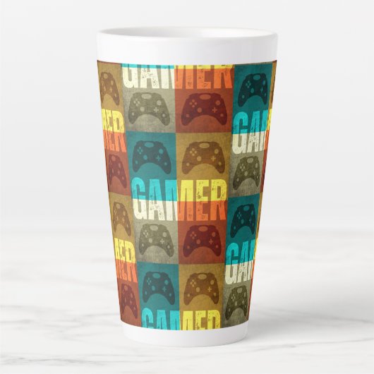 GAMER  VIDEO GAME CONTROLLER LATTE MOK (Voorkant)