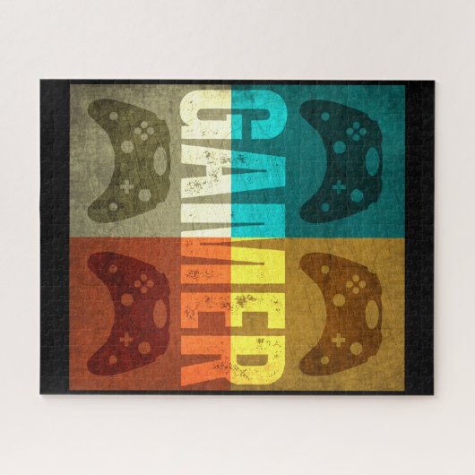 GAMER VIDEO GAME CONTROLLER LEGPUZZEL (Horizontaal)