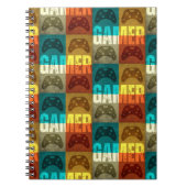 GAMER  VIDEO GAME CONTROLLER NOTITIEBOEK (Voorkant)
