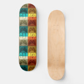 GAMER  VIDEO GAME CONTROLLER PERSOONLIJK SKATEBOARD (Voorkant)