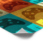 GAMER VIDEO GAME CONTROLLER POSTER (Hoek)