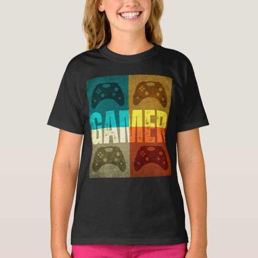 GAMER  VIDEO GAME CONTROLLER T-Shirt (Voorkant)