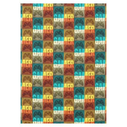 GAMER  VIDEO GAME CONTROLLER TAFELKLEED (Voorkant)