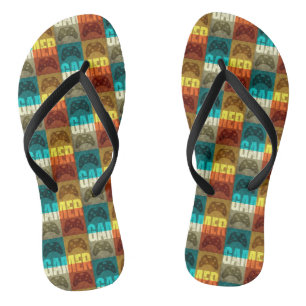 GAMER  VIDEO GAME CONTROLLER TEENSLIPPERS