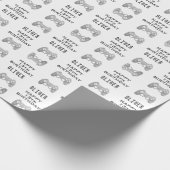 Gamer Video Game Controller Verjaardagsfeest Cadeaupapier (Hoek)