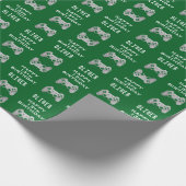Gamer Video Game Controller Verjaardagsfeest Cadeaupapier (Hoek)