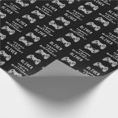 Gamer Video Game Controller Verjaardagsfeest Cadeaupapier (Hoek)