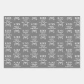 Gamer Video Game Controller Verjaardagsfeest Inpakpapier Vel (Voorkant 2)