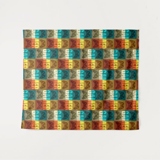 GAMER  VIDEO GAME CONTROLLER WANDKLEED (Voorkant (horizontaal))