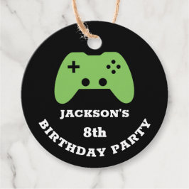 Gamer Video Game Party Dank u gepersonaliseerd Bedankjes Labels