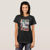 Gamer Video Games Controller Computer Gaming T-shirt (Voorkant volledig)