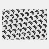 Gamer Video-pictogrammen voor controllers Patroonf Inpakpapier Vel (Voorkant 3)