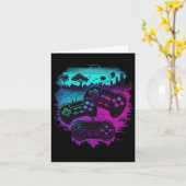 Gamer Videogame Controller 15 Kaart (Gele Bloem)