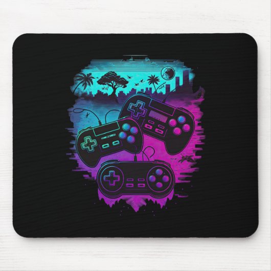 Gamer Videogame Controller 15 Muismat (Voorkant)