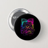 Gamer Videogame Controller 16 Ronde Button 5,7 Cm (Voorkant /achterkant)