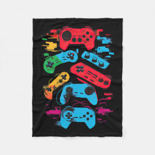 Gamer Videogame Controller 18 Fleece Deken