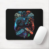 Gamer Videogame Controller 19 Muismat (Met muis)