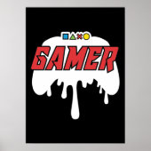 Gamer - Videospel, games Poster (Voorkant)