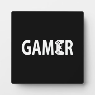 Gamer, videospelcontroller - game Humor Joke Fotoplaat