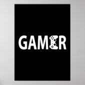 Gamer, videospelcontroller - game Humor Joke Poster (Voorkant)