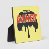 Gamer, videospelcontroller - Humor voor games Joke Fotoplaat (Voorkant)