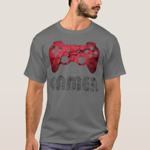 Gamer Vintage Retro Videogames Cadeau voor jongens T-shirt