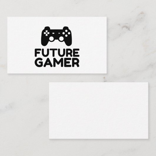 GAMER VISITEKAARTJE (Voorkant / Achterkant)