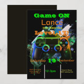 Gamer, Volgend niveau, Speler één, 17e videospel  Kaart (Voorkant / Achterkant)