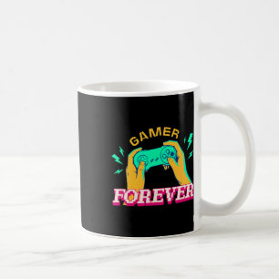 Gamer Voor Altijd – Retro Controller Vintage Desig Koffiemok