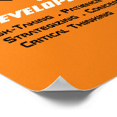 Gamer voor het leven poster (Hoek)