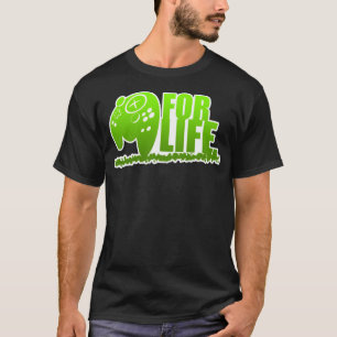 Gamer voor het leven t-shirt