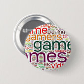 Gamer voor iedereen ronde button 5,7 cm (Voorkant /achterkant)