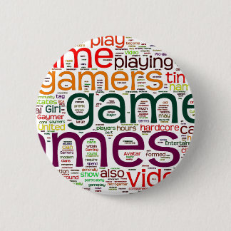 Gamer voor iedereen ronde button 5,7 cm