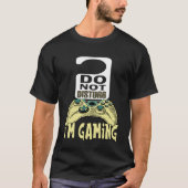 Gamer voor meisjes jongens Ik ben Gaming Don't Dis T-shirt (Voorkant)