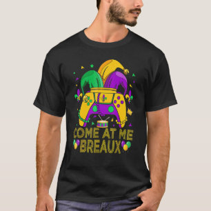 Gamer voor videospelcontroller kom bij me op Breau T-shirt