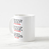 Gamer Vriendin Funny Mug Koffiemok (Voorkant links)