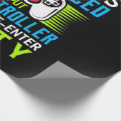 Gamer werd gedwongen om mijn controller te zetten cadeaupapier (Hoek)