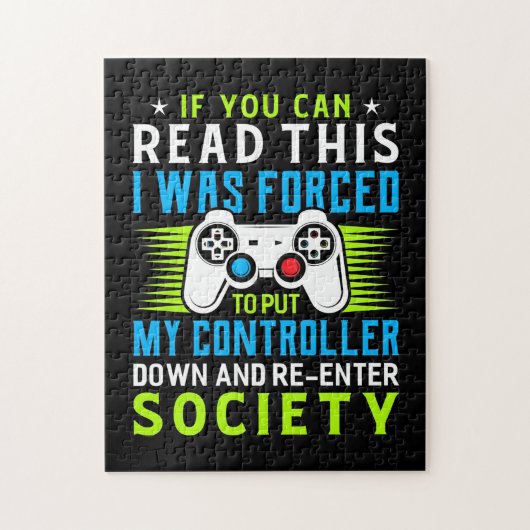 Gamer werd gedwongen om mijn controller te zetten legpuzzel (Verticaal)