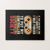 Gamer werd gedwongen om mijn controller te zetten legpuzzel (Horizontaal)