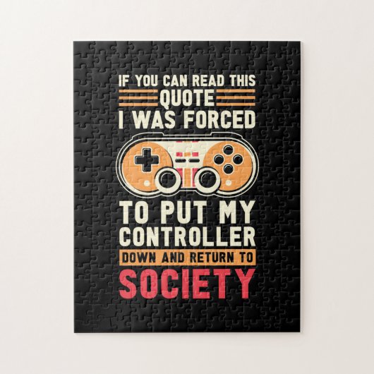 Gamer werd gedwongen om mijn controller te zetten legpuzzel (Verticaal)