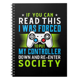 Gamer werd gedwongen om mijn controller te zetten notitieboek