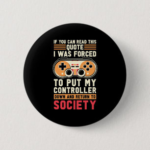 Gamer werd gedwongen om mijn controller te zetten ronde button 5,7 cm
