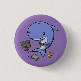 Gamer Whale Ronde Button 3,2 Cm