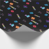 Gamer Wrapping Paper Cadeaupapier (Hoek)
