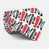 Gamer Wrestler Stropdas (Opgerold)