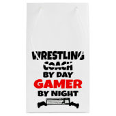 Gamer Wrestling Coach Klein Cadeauzakje (Achterkant)