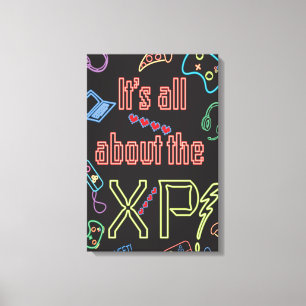 Gamer XP Canvas Afdruk