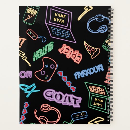 Gamer XP Planner (Achterkant)