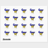 Gamer-XP Ronde Sticker (Vel)