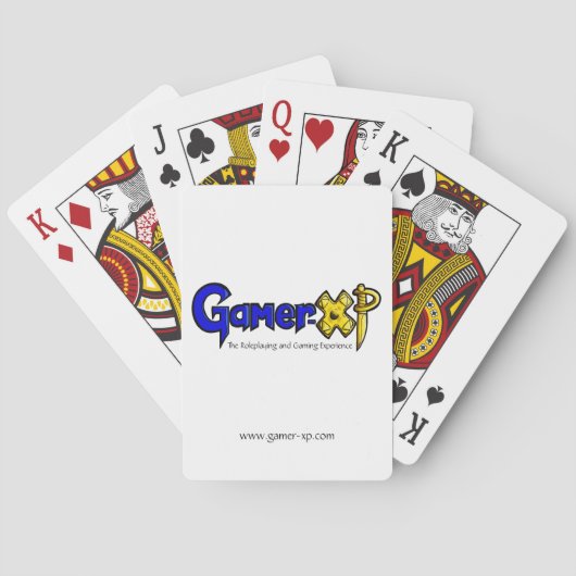 Gamer-XP Speelkaarten (Achterkant)